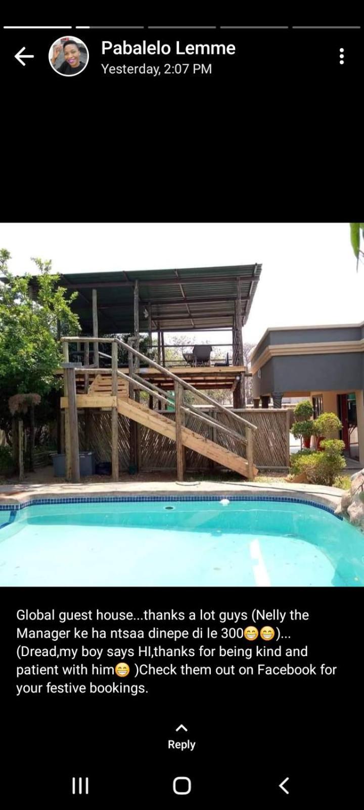 Global Guest House Kasane Exterior photo